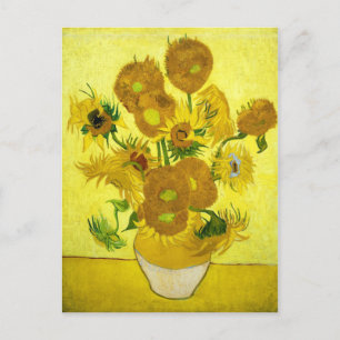 Sunflowers Vincent van Gogh  Postcard
