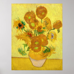 Sunflowers, Vincent van Gogh Poster