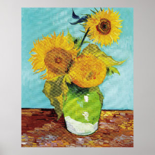 Sunflowers Vincent van Gogh Poster