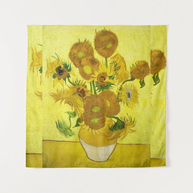 Sunflowers Vincent van Gogh  Tapestry (Front)