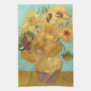 Sunflowers Vincent van Gogh    Tea Towel