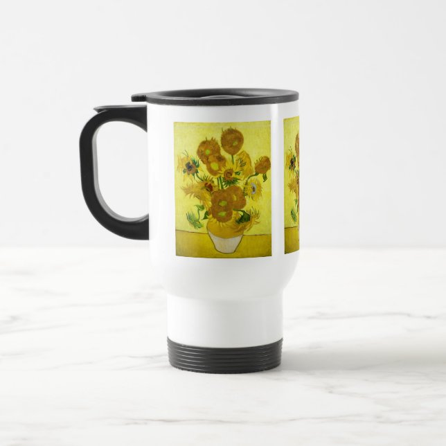 Sunflowers Vincent van Gogh      Travel Mug (Left)