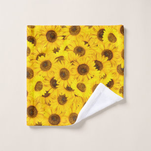Sunflowers Wash Cloth