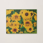 Sunflowers Will You Marry Me Proposal Puzzle