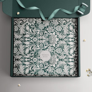 Sunflowers William Morris Purple Vintage Floral Tissue Paper