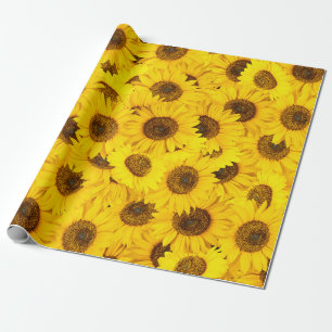 Sunflowers Wrapping Paper