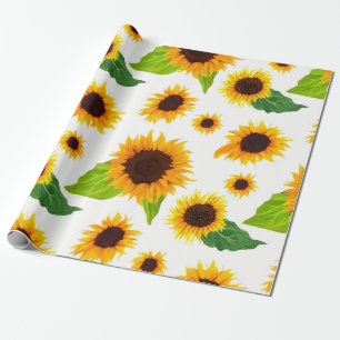 Sunflowers Wrapping Paper