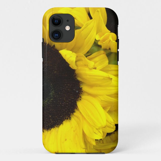 SUNFLOWERS  YELLOW IPHONE CASE (Back)