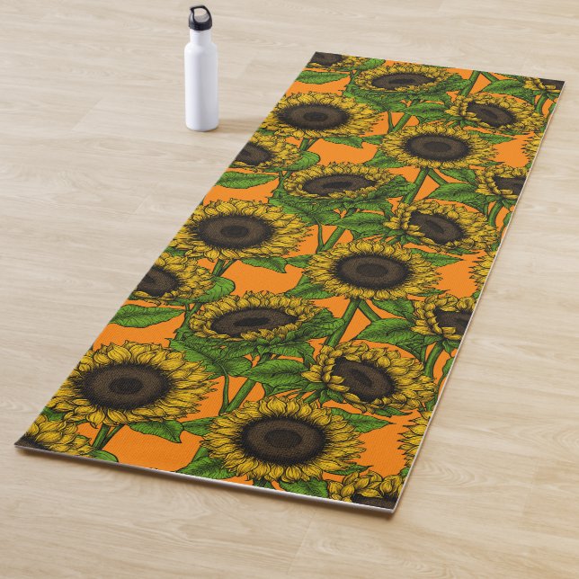 Sunflowers Yoga Mat (In Situ)