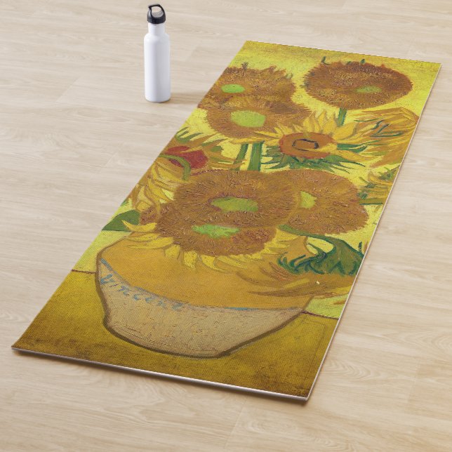 Sunflowers Yoga Mat by Van Gogh (In Situ)