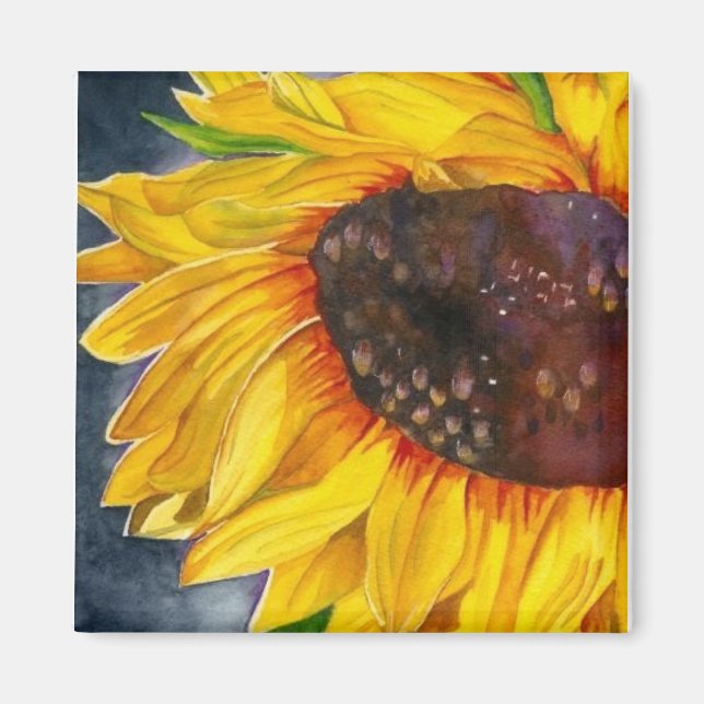 SunflowerSatisfaction Magnet (Front)