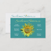 SunflowerSisters.ca Business Card (Front/Back)