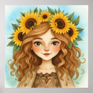 SunFlowerWitch Poster