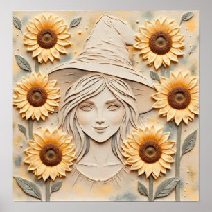 SunFlowerWitch Poster