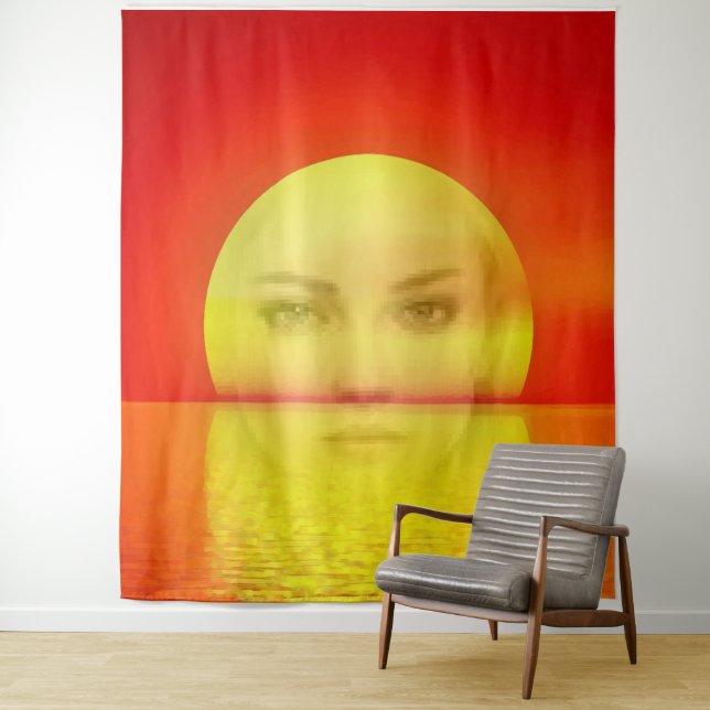 sungirl tapestry (In Situ)
