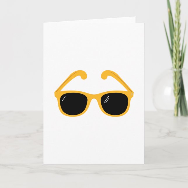 Sunglasses Card (Front)