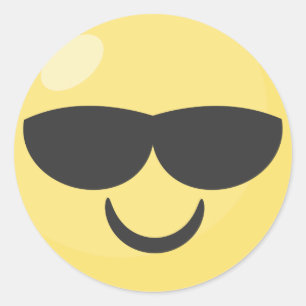 Sunglasses Cool Emoji Stickers