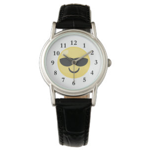 Sunglasses Cool Emoji Watch