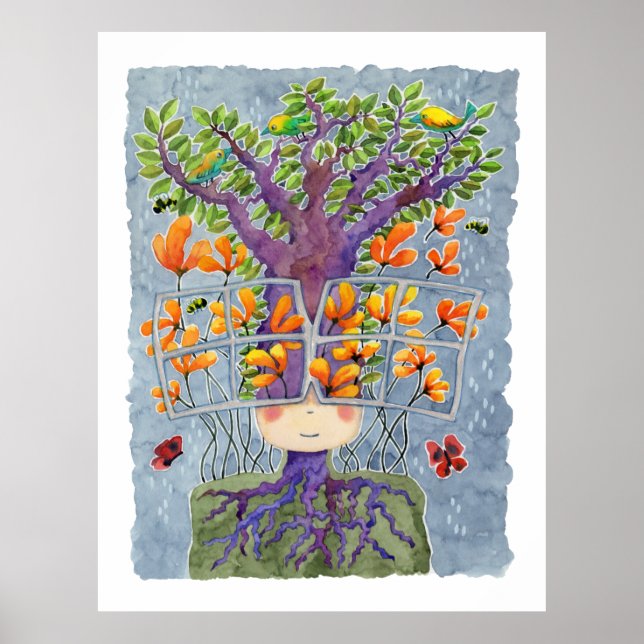 Sunglasses Discovery Art Print (Front)