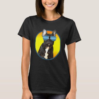 Sunglasses On Frenchie French Bulldog T-Shirt