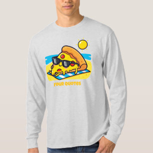 Sunglasses Pizza Relaxing at the Beach T-Shirt