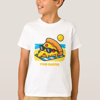 Sunglasses Pizza Relaxing at the Beach T-Shirt
