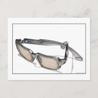 Sunglasses Postcard
