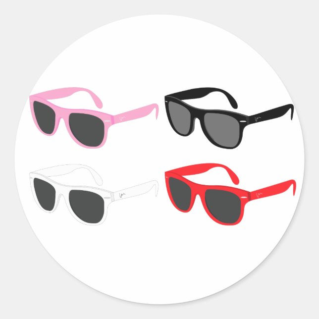Sunglasses Stickers (Front)