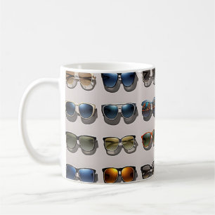 Sunglasses themed kitchen accessory gift coffee mug