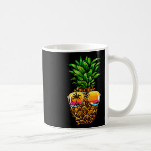 Sungles Pineapple Aloha Hawaii Luau Hawaiian Vacat Coffee Mug
