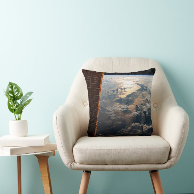 Sunglint Beams Off Celebes Sea In Southeast Asia Cushion (Chair)