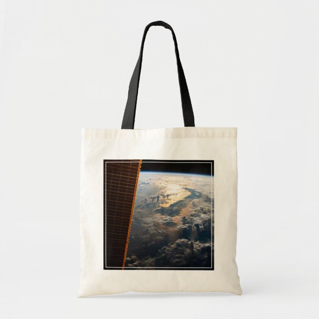 Sunglint Beams Off Celebes Sea In Southeast Asia Tote Bag (Front)
