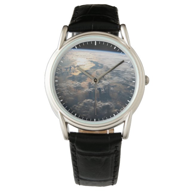 Sunglint Beams Off Celebes Sea In Southeast Asia Watch (Front)