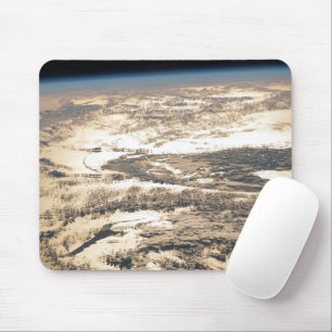 Sunglint Beams Off The Atlantic Ocean Mouse Mat