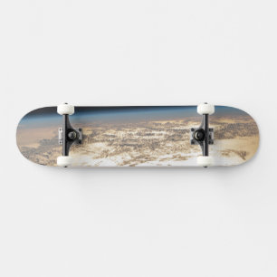 Sunglint Beams Off The Atlantic Ocean Skateboard