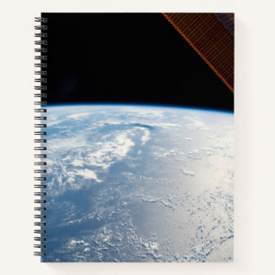Sunglint Beams Off The Waters Of The Pacific Ocean Notebook