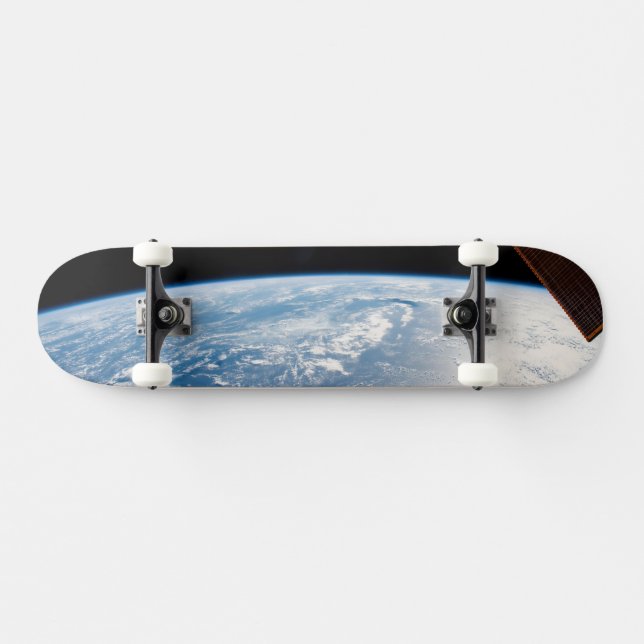 Sunglint Beams Off The Waters Of The Pacific Ocean Skateboard (Horz)