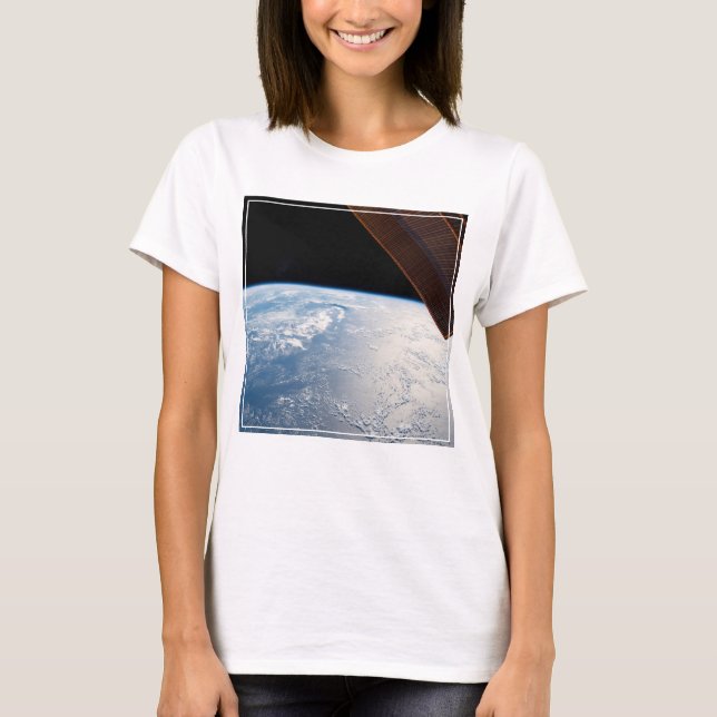 Sunglint Beams Off The Waters Of The Pacific Ocean T-Shirt (Front)