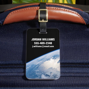 Sunglint Off The Gulf Of St. Lawrence In Canada. Luggage Tag