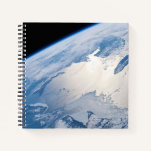 Sunglint Off The Gulf Of St. Lawrence In Canada. Notebook