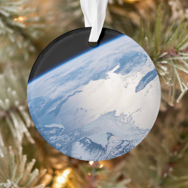 Sunglint Off The Gulf Of St. Lawrence In Canada. Ornament (Tree)