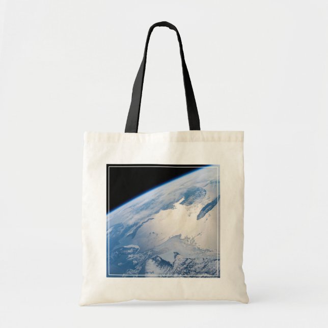 Sunglint Off The Gulf Of St. Lawrence In Canada. Tote Bag (Front)