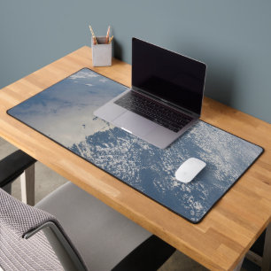 Sunglint On The Massachusetts Coastline. Desk Mat