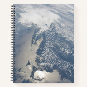 Sunglint On The Massachusetts Coastline. Notebook