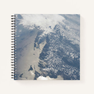 Sunglint On The Massachusetts Coastline. Notebook