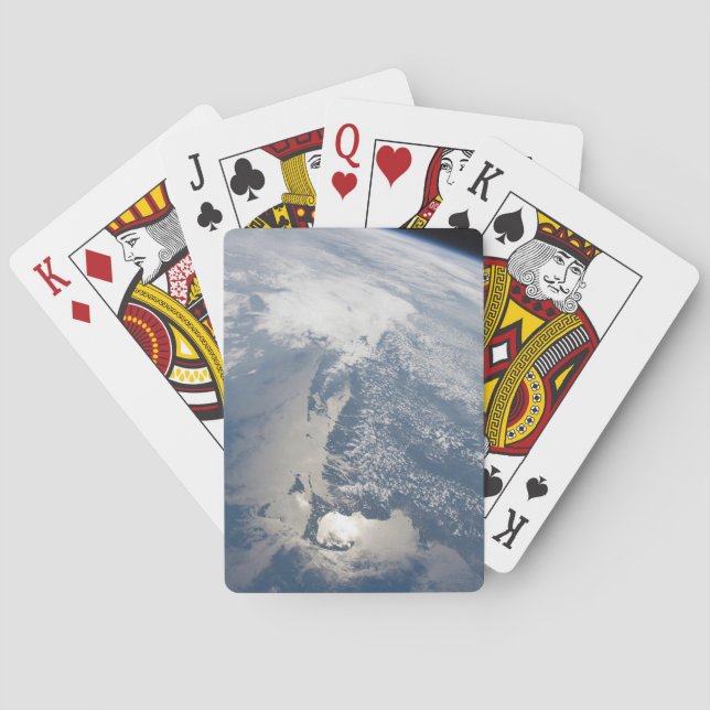 Sunglint On The Massachusetts Coastline. Playing Cards (Back)