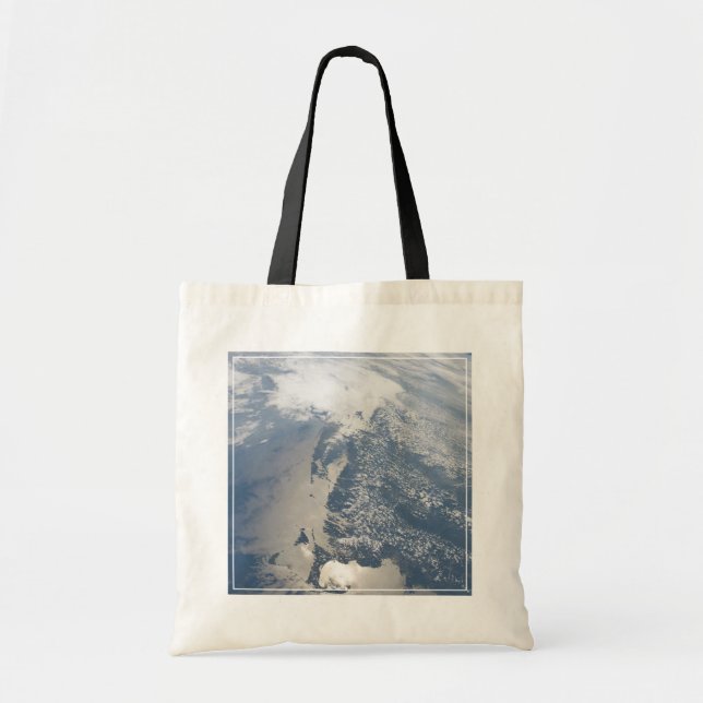 Sunglint On The Massachusetts Coastline. Tote Bag (Front)