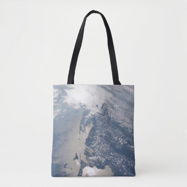 Sunglint On The Massachusetts Coastline. Tote Bag (Front)
