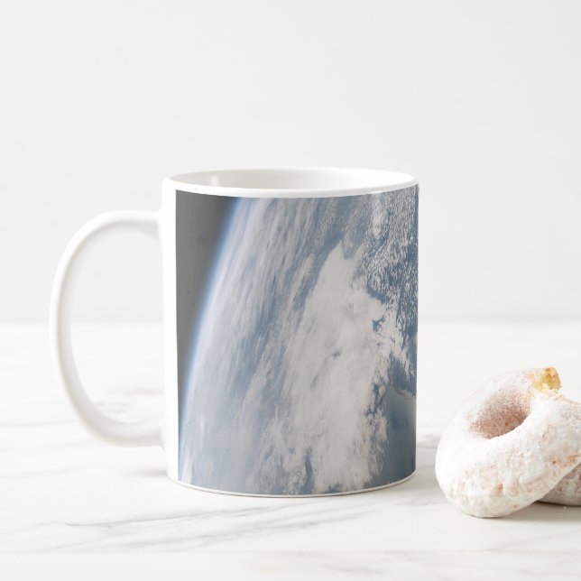 Sunglint On The Waters Of Earth. Coffee Mug (With Donut)