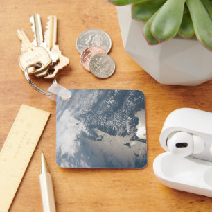 Sunglint On The Waters Of Earth. Key Ring